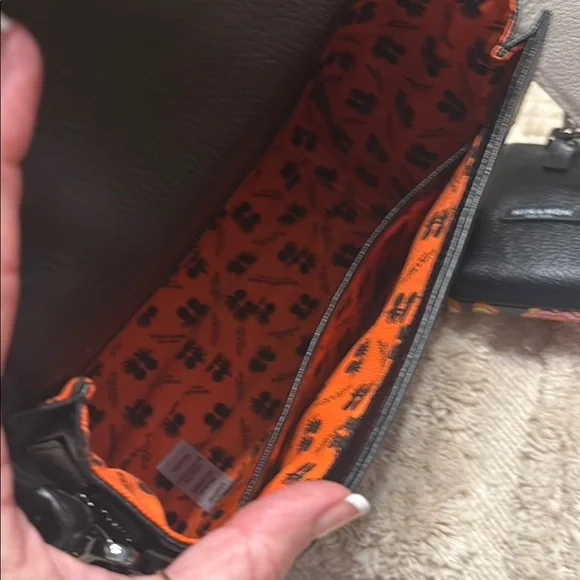 Min&Mon anastasio mini handbag w/matching embroidered strap,wallet,keychain - Picture 6 of 15